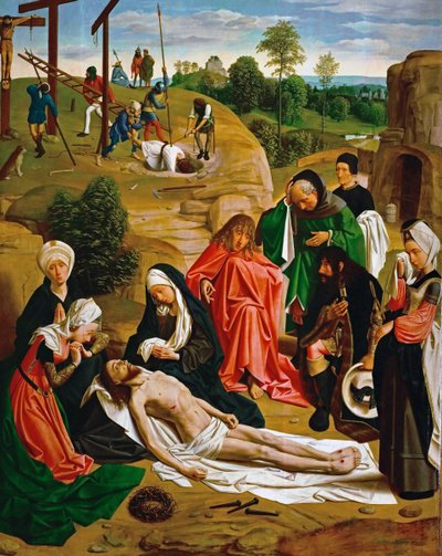Lamentation of Christ by Geertgen Tot sint Jans